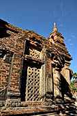 Bagan Myanmar. Gubyaukgyi temple, Myinkaba. 